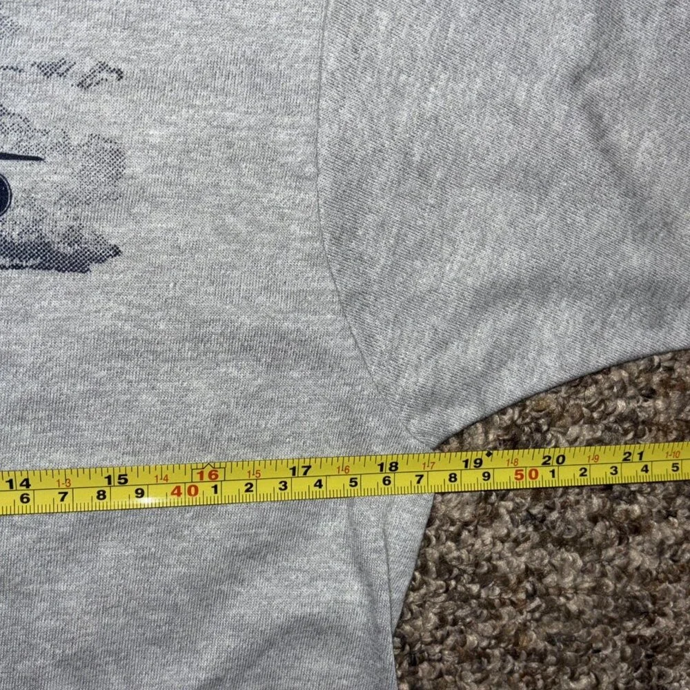 Men’s Screen Stars Single Stitch Boeing 747 Graphic T Shirt Size Large - Picture 4 of 4